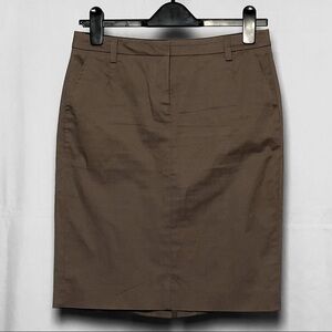 CANTIERE Donna JCM Jey Cole Man Brown Skirt. Size 42. NWOT.